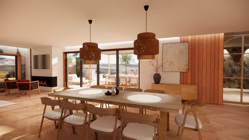 Simulation Salle à manger