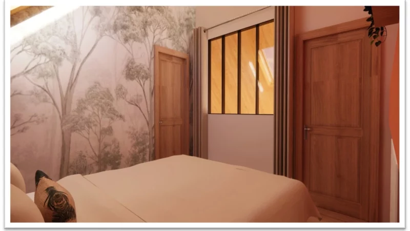 Simulation chambre adulte