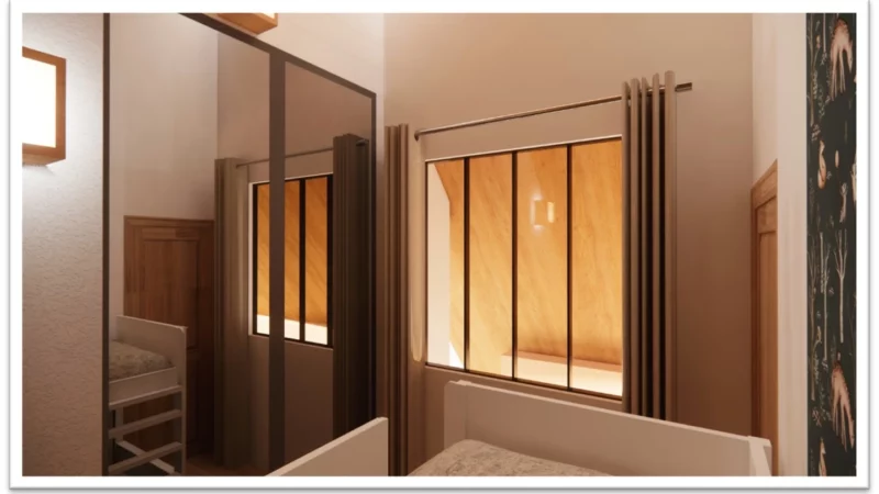 Simulation chambre enfant